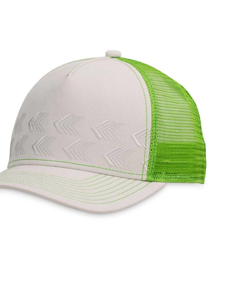 Front of a size one-size-fits-all Women Kirby Trucker Hat In Bone in Bone by PISTIL. | dia_product_style_image_id:355866